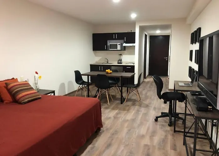 Apartamento Bellisima Suite, 2 Camas Queen, Gym, En Interlomas