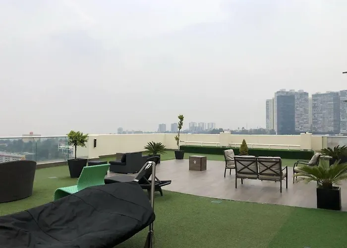 Apartamento Bellisima Suite, 2 Camas Queen, Gym, En Interlomas